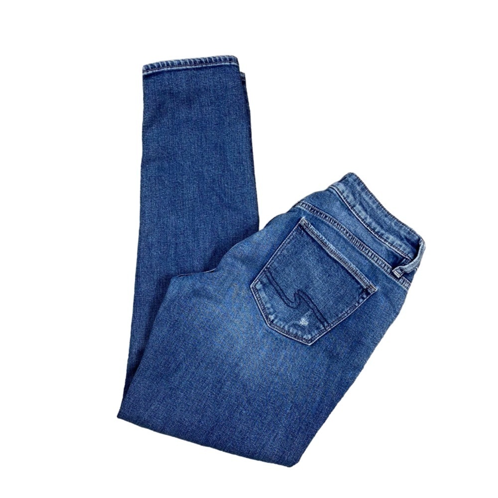Men’s Boyfriend Silver Jeans W29/L29 - Blue Distressed Denim
